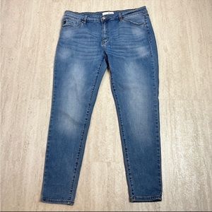 Kan Can plus jeans skinny light wash size 2XL